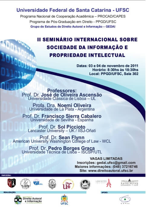 II Seminário Internacional de Propriedade Intelectual