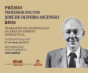 Prémio Professor Doutor José de Oliveira Ascensão – 2016
