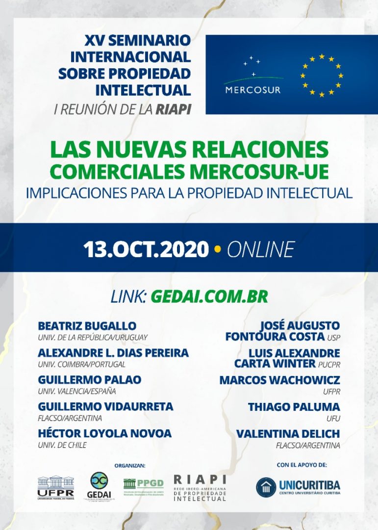 XV Seminário Internacional de Propriedade Intelectual