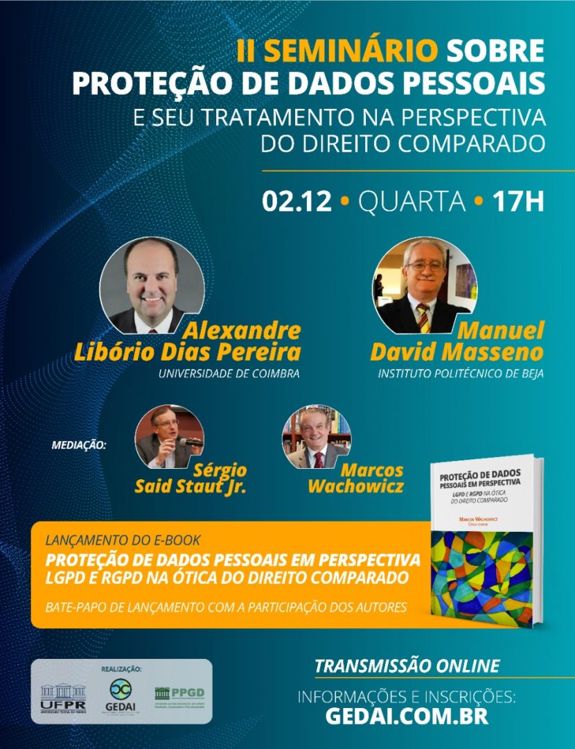 II Seminário Internacional sobre PROTEÇÃO DE DADOS PESSOAIS