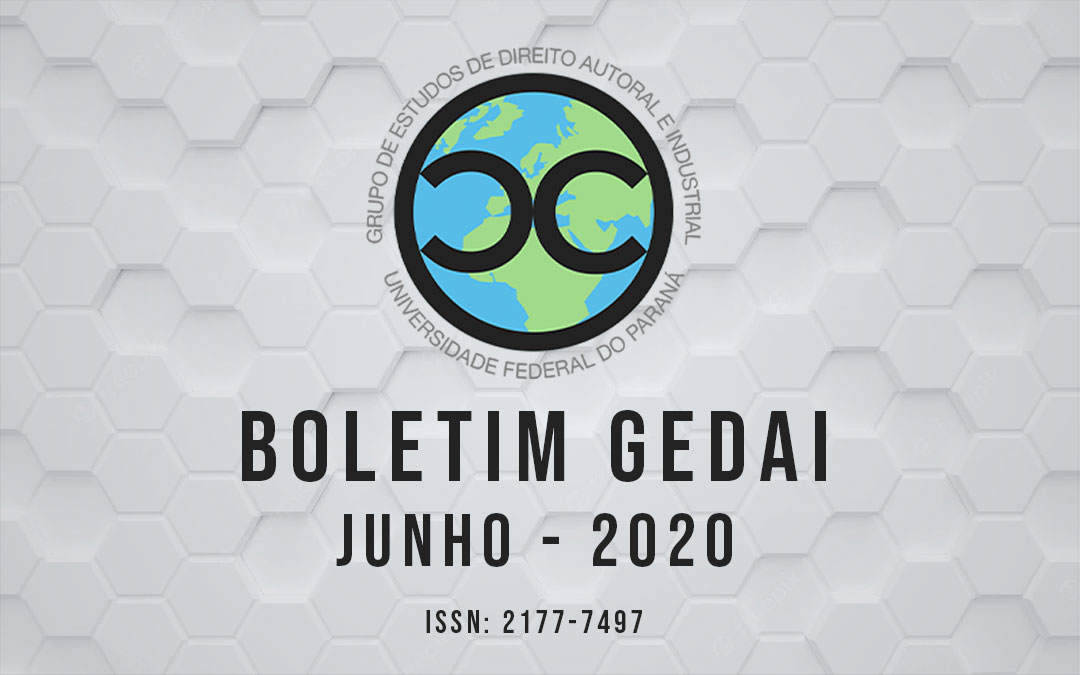 Boletim GEDAI – Junho de 2020