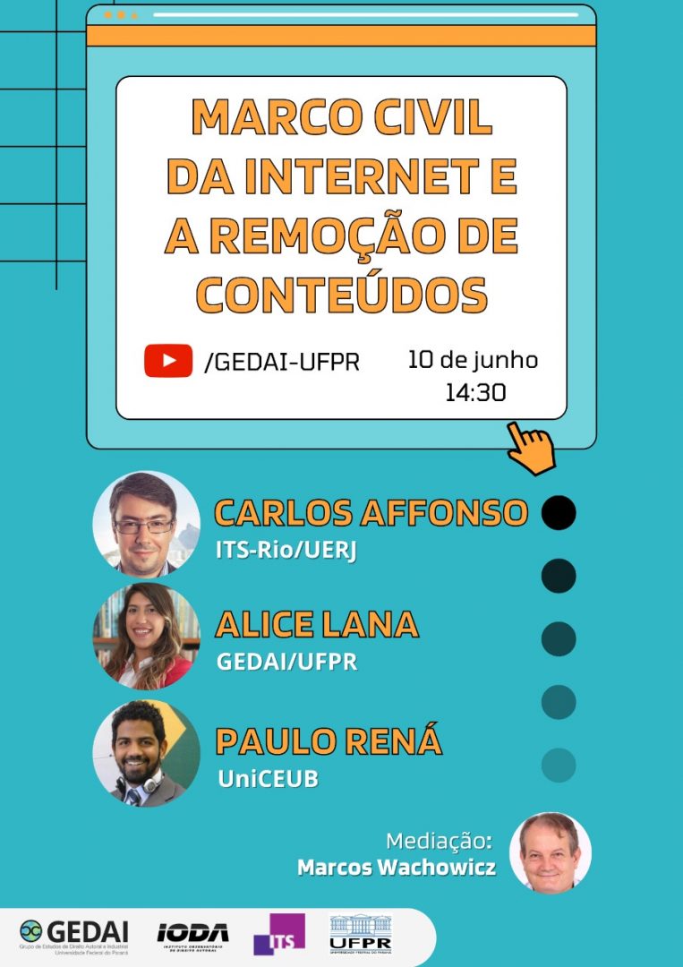 Fórum sobre o Marco Civil da Internet e a Remoção de Conteúdos Digitais