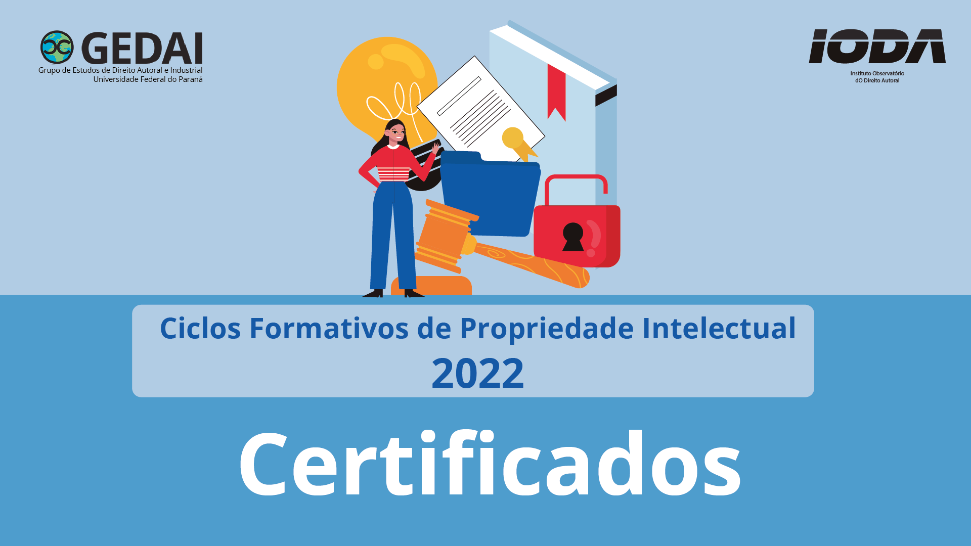 Certificados Ciclo Formativo de Propriedade Intelectual 2022