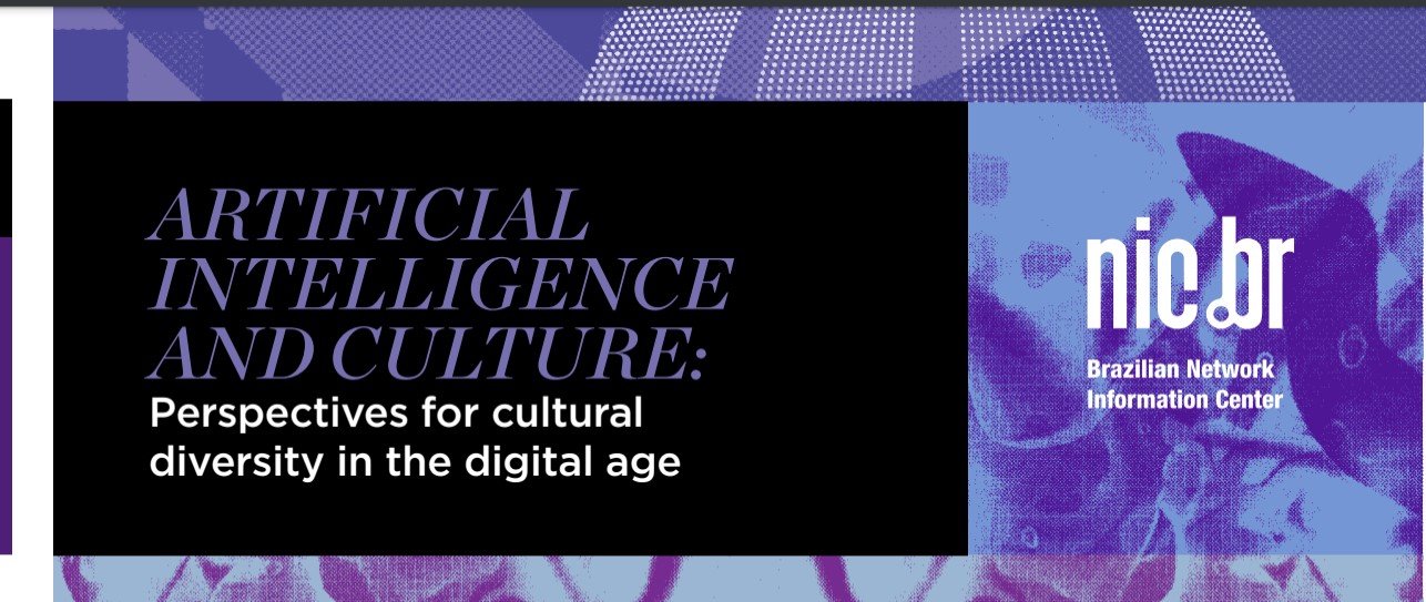 NIC.br lança do estudo setorial sobre Inteligência Artificial e cultura
