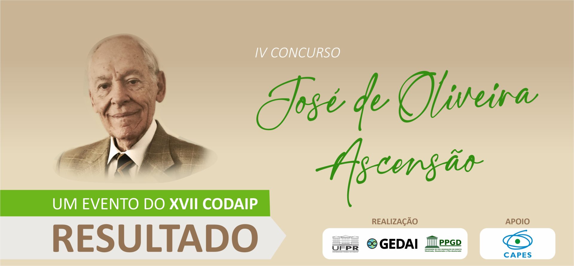 IV CONCURSO Prof. Dr. José de Oliveira Ascensão – Resultado Final