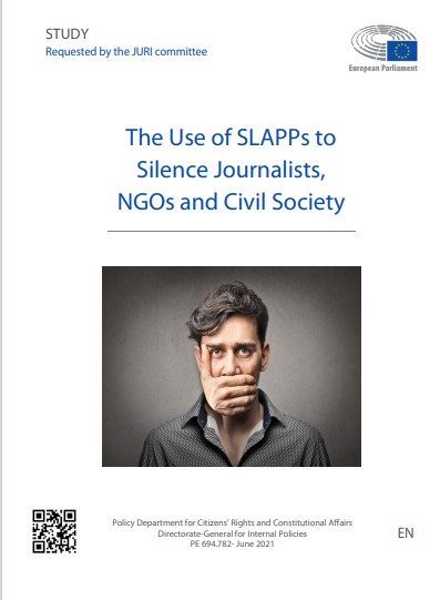 O uso de SLAPPs para silenciar Jornalistas, ONGs e Sociedade Civil.