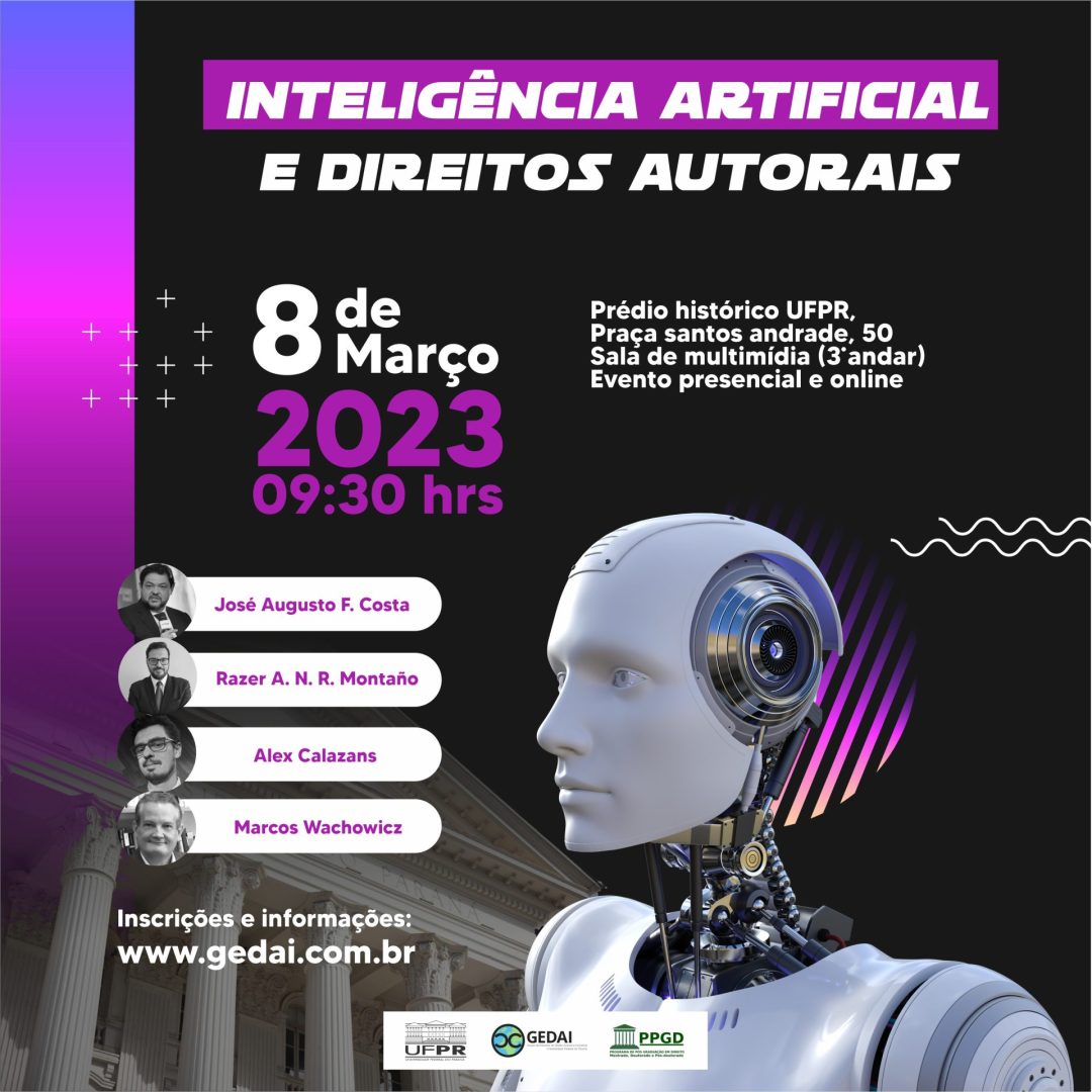 Seminário Inteligência Artificial e Direito Autoral