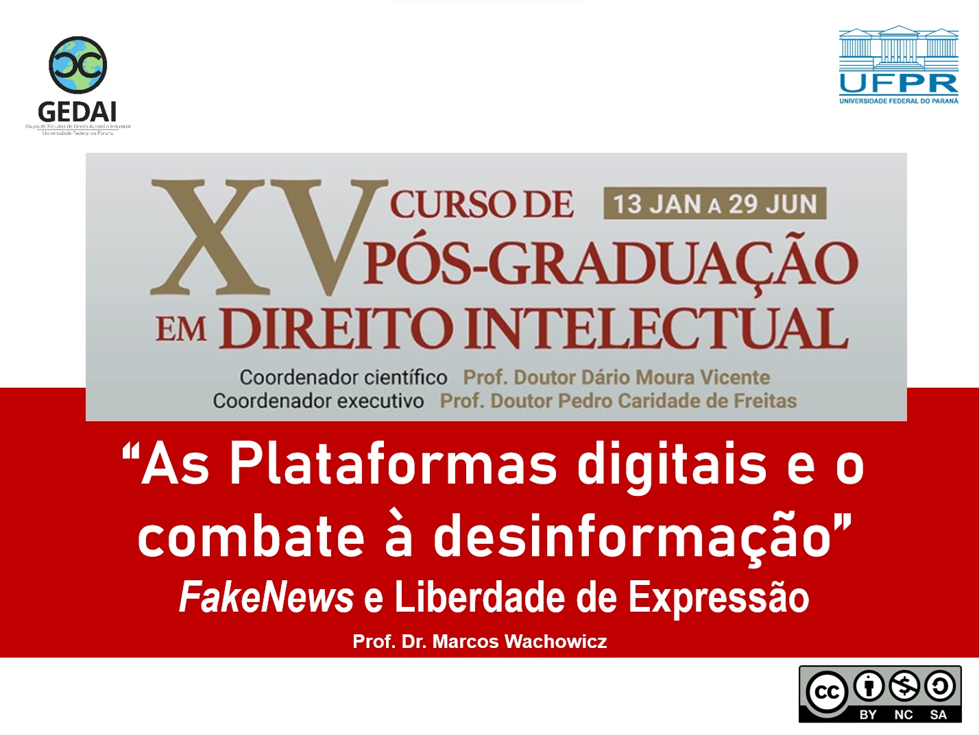 XV Curso de Pós-Graduação em Direito Intelectual – APDI Portugal